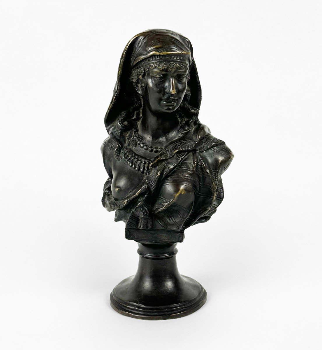 Bust Of Oriental Woman - 19th Century